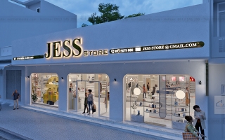 Thiết kế shop phụ kiện JESS STORE